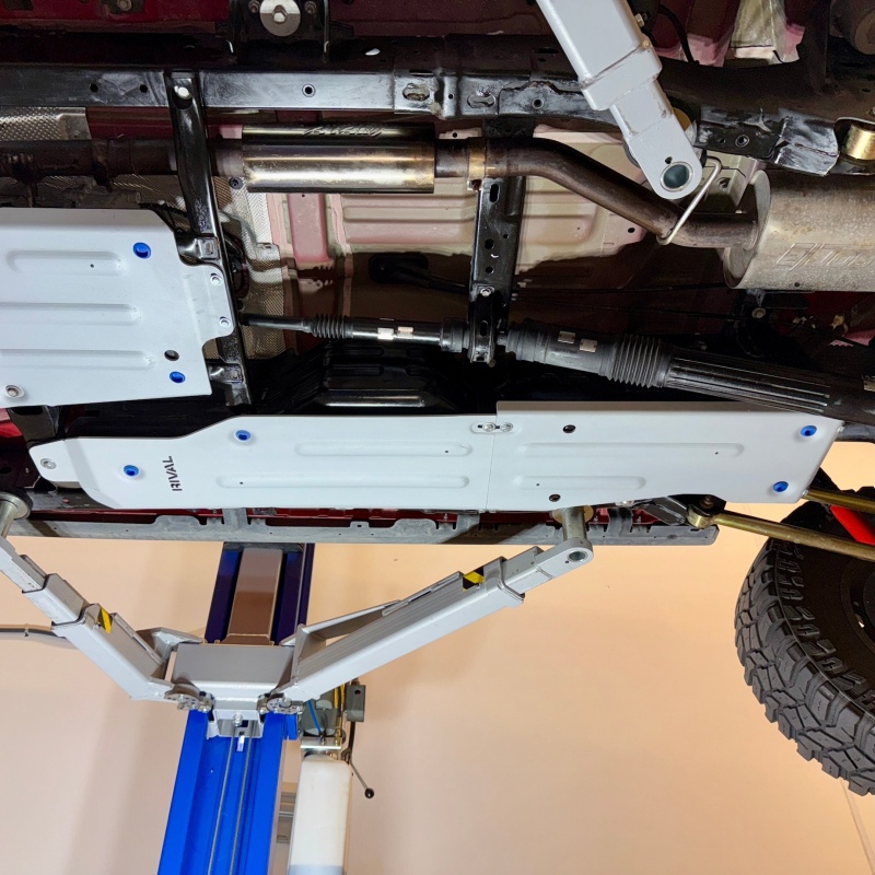 Jeep Gladiator Skid Plate - Rival 4x4 - Aluminum Gas Tank - `20-`26